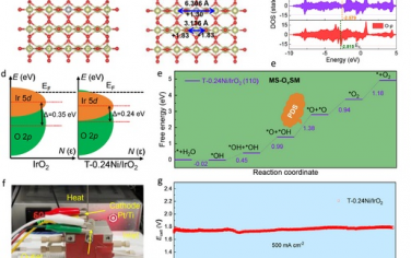 湖南師范大學&中科大&黃河科技學院Adv Mater：壓縮應變和氧空穴增強Ir催化劑OER性能